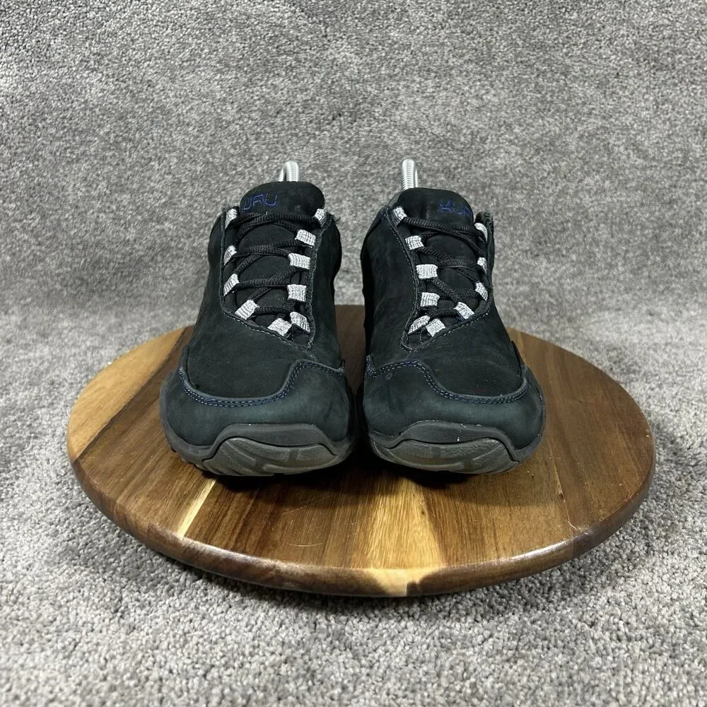 KURU Chicane Women’s Sz 8.5 Black Leather Rugged Walking Trail Hiking Shoes Used